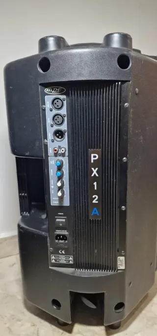 Casse amplificate MPE nere PX12A