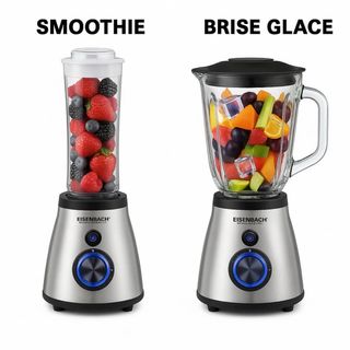 Licuadora Eisenbach 800W Doble Vaso