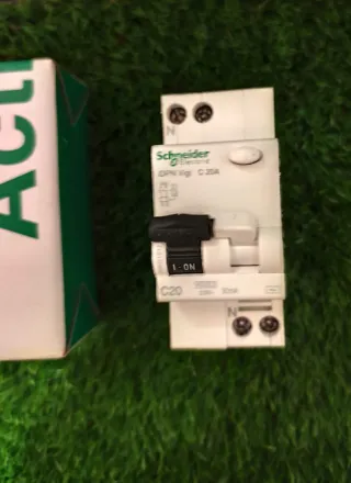 Interruptor Schneider DPN Vigi C20  2x20A
