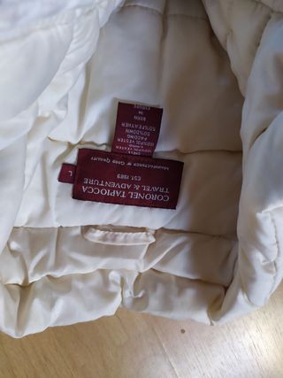 Chaqueta Coronel Tapioca acolchada blanca