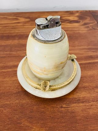 Set fumatori onice accendino posacenere