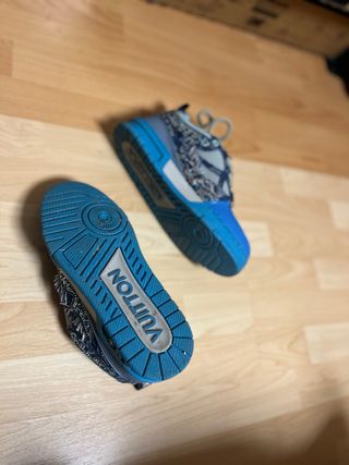 Louis Vuitton Skate Swarovski Blu