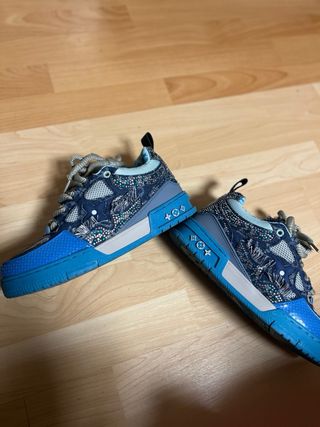 Louis Vuitton Skate Swarovski Blu