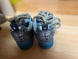 Louis Vuitton Skate Swarovski Blu