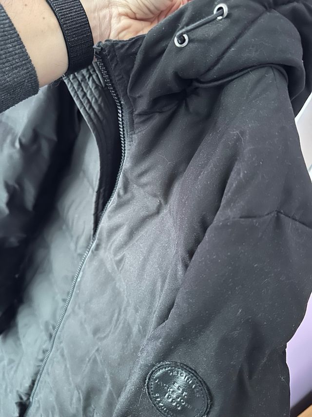 Abrigo hombre tipo plumífero largo Jack&Jones