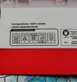 Tovaglia Rettangolare Fiorata Cotone