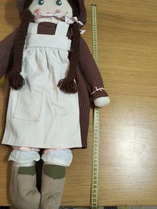 Pareja de muñecos de tela artesanales