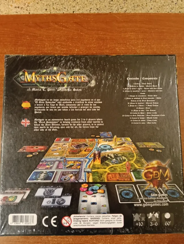 Juego de mesa Myths Gate