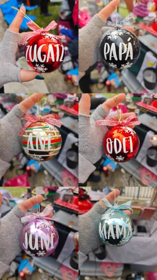 Bolas de Navidad Personalizadas