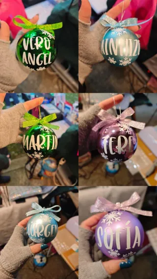 Bolas de Navidad Personalizadas