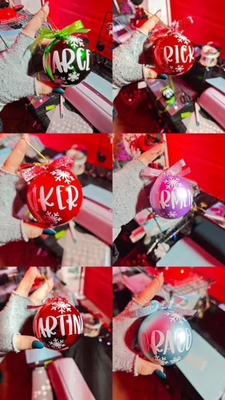Bolas de Navidad Personalizadas