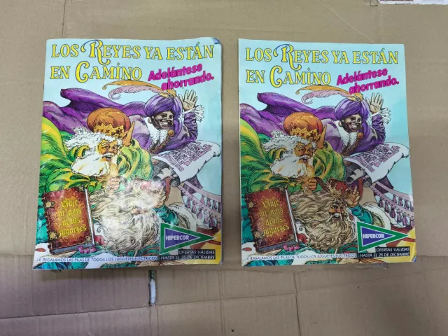 Antiguo catálogos de Navidad Hipercor