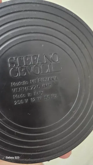 Lampade Paolo Piva per Stefano Cevoli