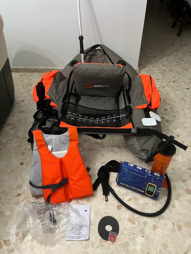 Pato de pesca hinchable GOPLUS.