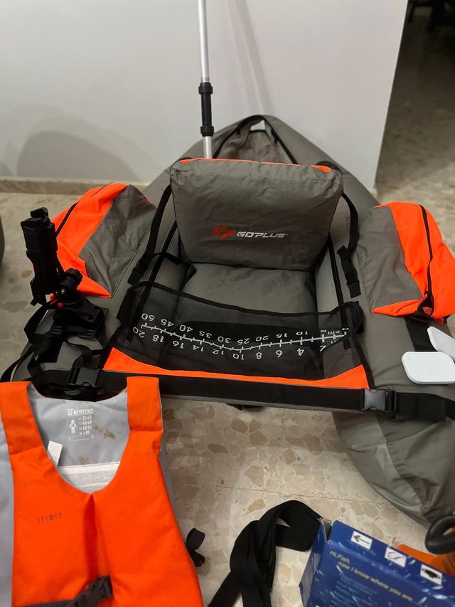 Pato de pesca hinchable GOPLUS.