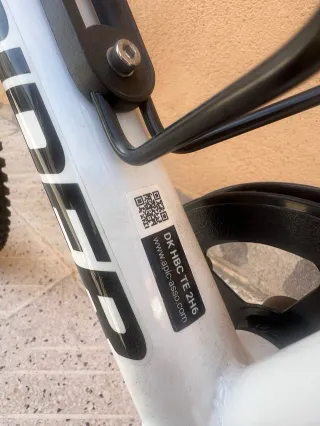 Bicicleta Rockrider ST120 Blanca