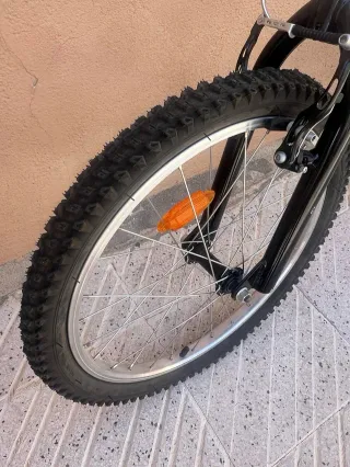 Bicicleta Rockrider ST120 Blanca