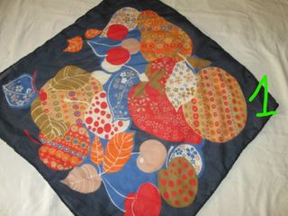 Foulard donna fantasia frutta