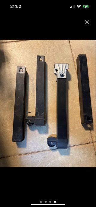 Somier 192x135cm con 4 patas