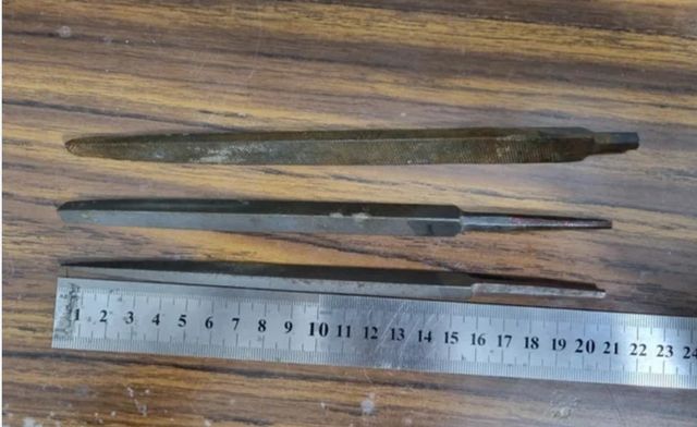 Limas de metal varias