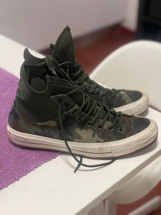 Converse Verde Camuflaje Talla 42
