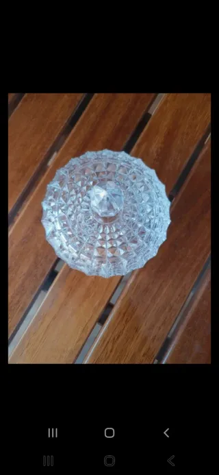 Vintage Portacaramelle in cristallo