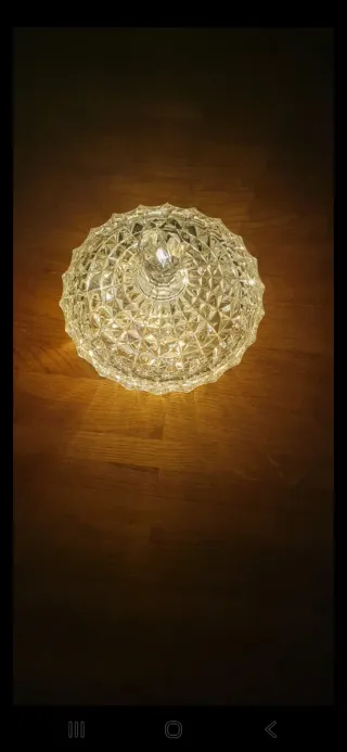 Vintage Portacaramelle in cristallo