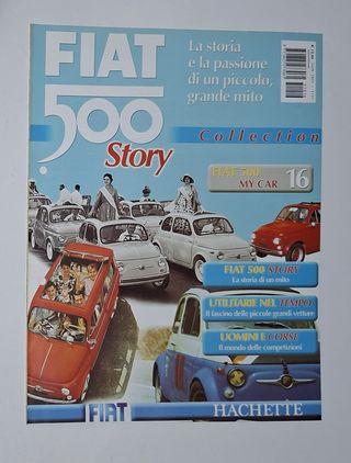 Modellino Fiat 500 My Car Francis Lombardi sc.1:43