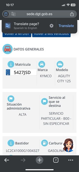 Kymco Agility City 125cc 2016