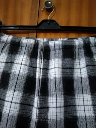 Pantalones de pijama cuadros mujer