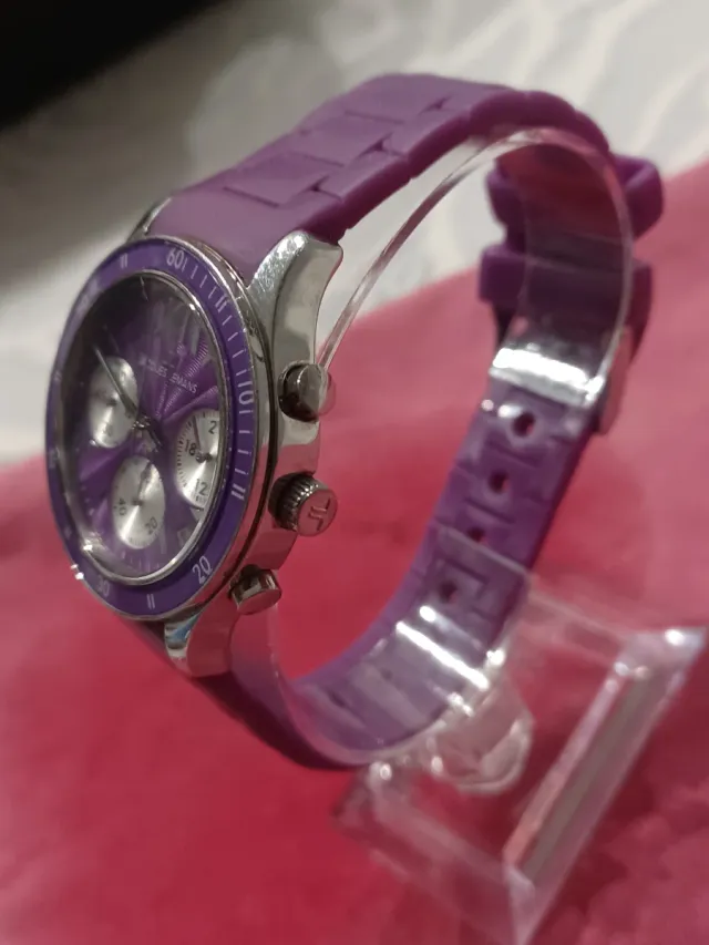 Orologio Jacques Lemans Viola e Argento