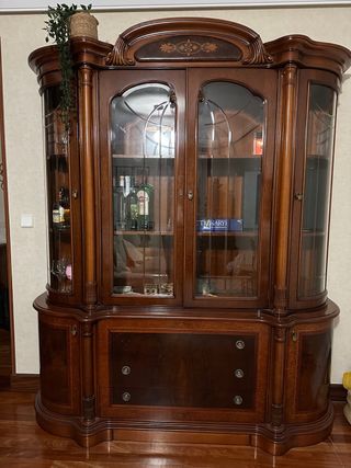 Mueble de salón de madera de gran calidad