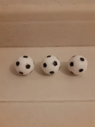 3 Balones de Futbolín