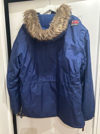 Abrigo Geographical Norway Azul