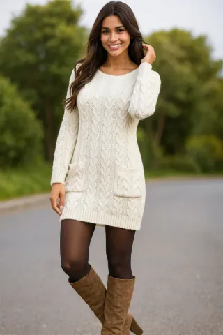 Jersey punto trenzado M-L