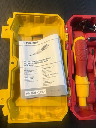 Destornillador Parkside 4V Recargable