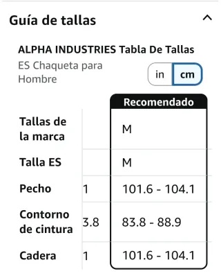 Cazadora Alpha Industries Negra