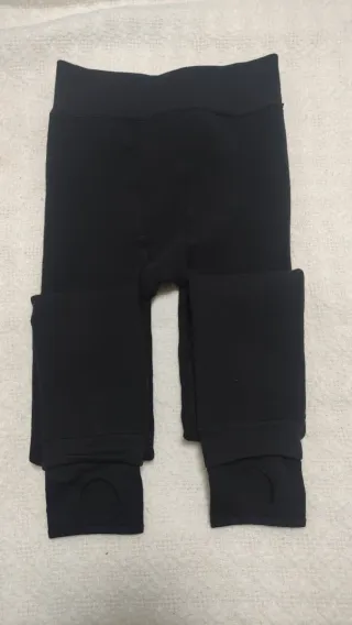 Leggings térmicos forrados negros