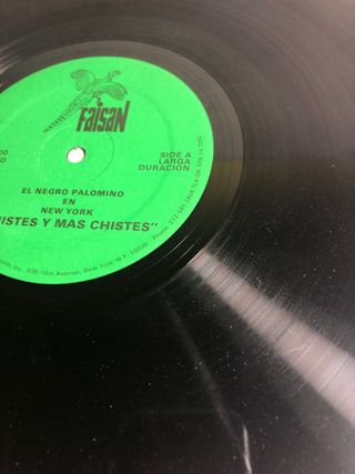 Vinilo El Negro Palomino en New York