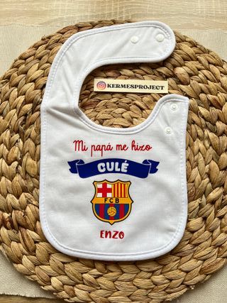 Babero personalizado Futbol