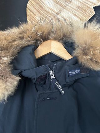 Parka Woolrich azul oscuro  Talla M