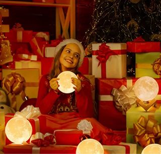 Lampada Lunare Decorativa