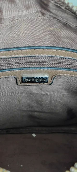 Carpisa borsa tracolla nero e marrone