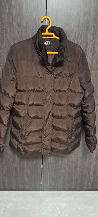 Chaqueta KIRA marrón acolchada