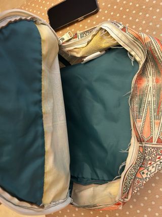 Mochila Roxy con estampado étnico