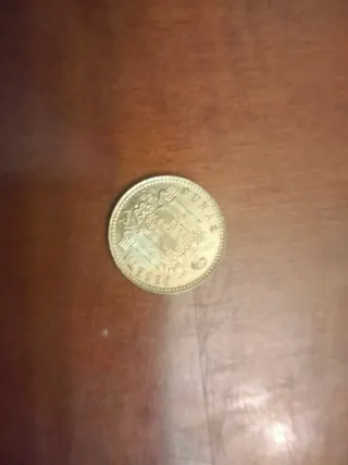 Moneda 1 Peseta 1975 Juan Carlos I Rey de España