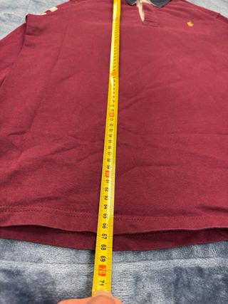 Polo Ralph Lauren Manga Larga Rojo