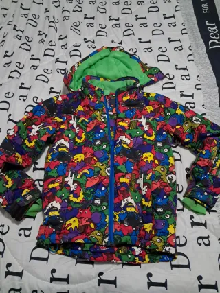 Piumino invernale per bambini multicolore taglia 8 Borike