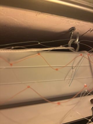 Persiana Alicantina blanca de PVC