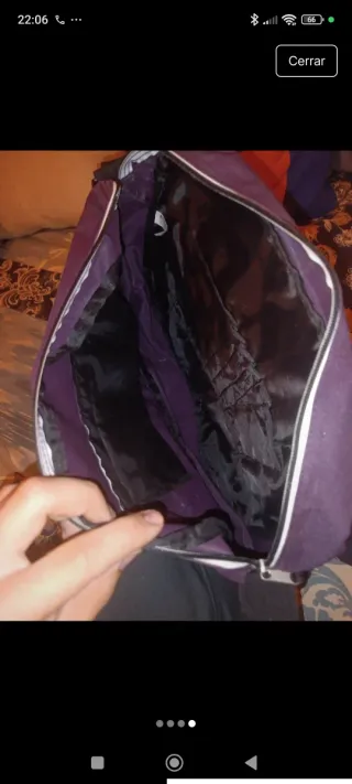 Mochila deportiva Kelme morada